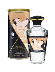 Shunga - Aceite de Masaje Efecto Calor Sabor Intenso Cereza 100 ml