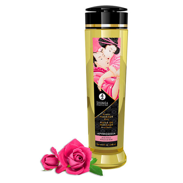 Shunga - Aceite de Masaje Erótico Libido 240 ml: Un Viaje Sensual y Afrodisíaco